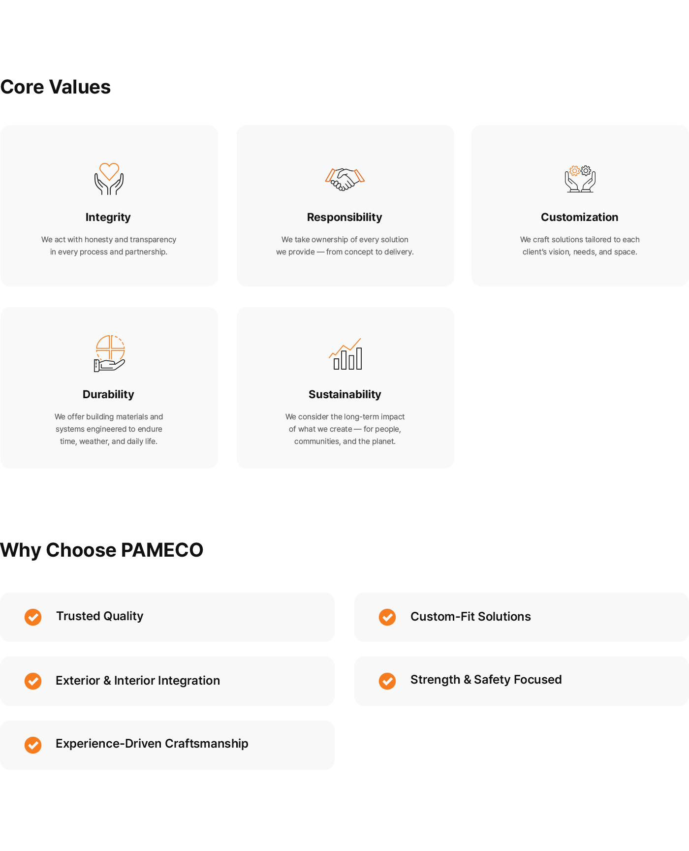 Vision Core Values