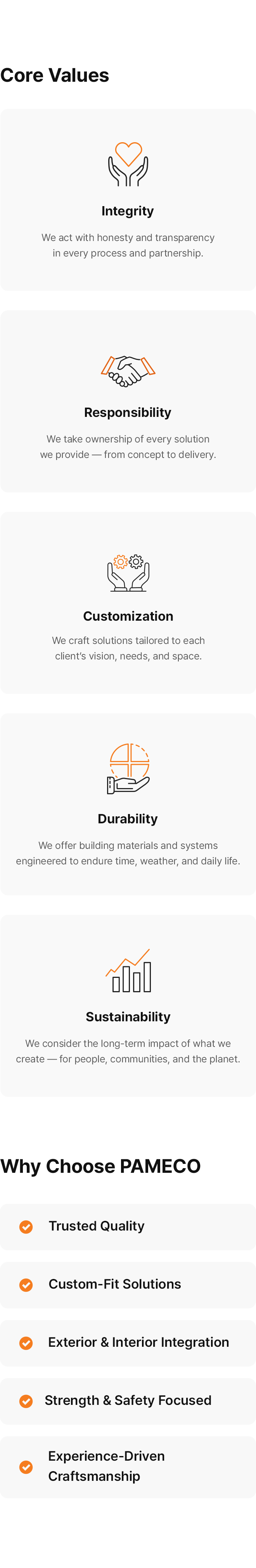 Vision Core Values